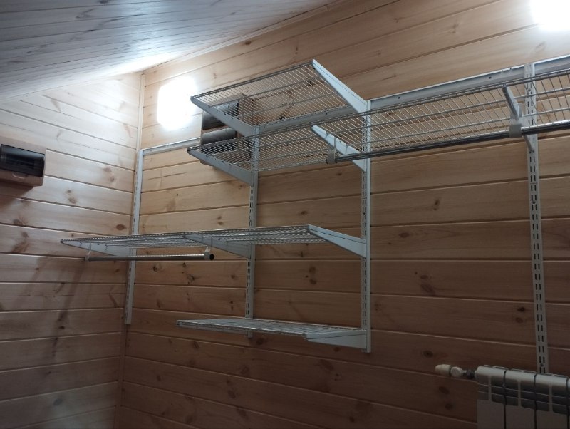 Белая двухсторонняя гардеробная, ~3×4 м, фото 2