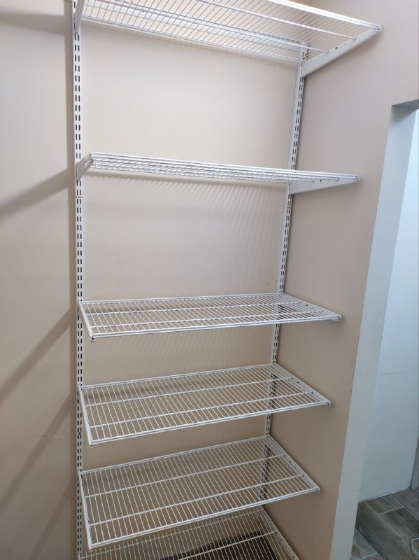 Белая угловая гардеробная, ~1,2×1,2 м, фото 2