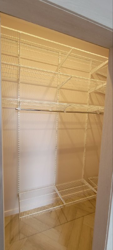 Белая угловая гардеробная, ~1,2×2,2 м, фото 4