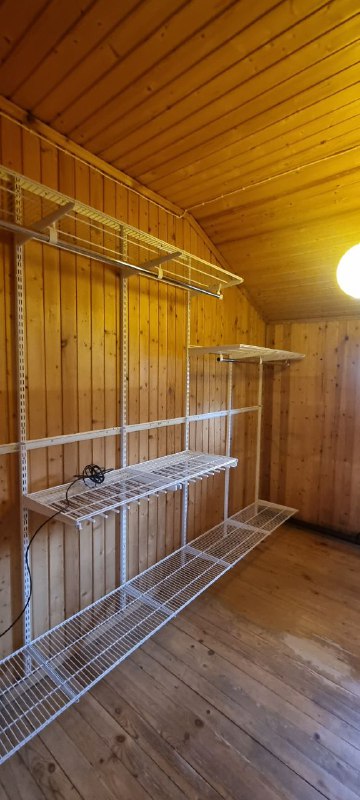 Белая угловая гардеробная, ~1,8×3 м, фото 1