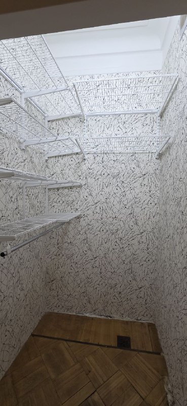 Белая угловая гардеробная, ~1,2×1,8 м, фото 2