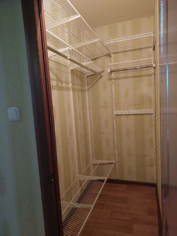 Белая угловая гардеробная, ~1×2 м, фото 2