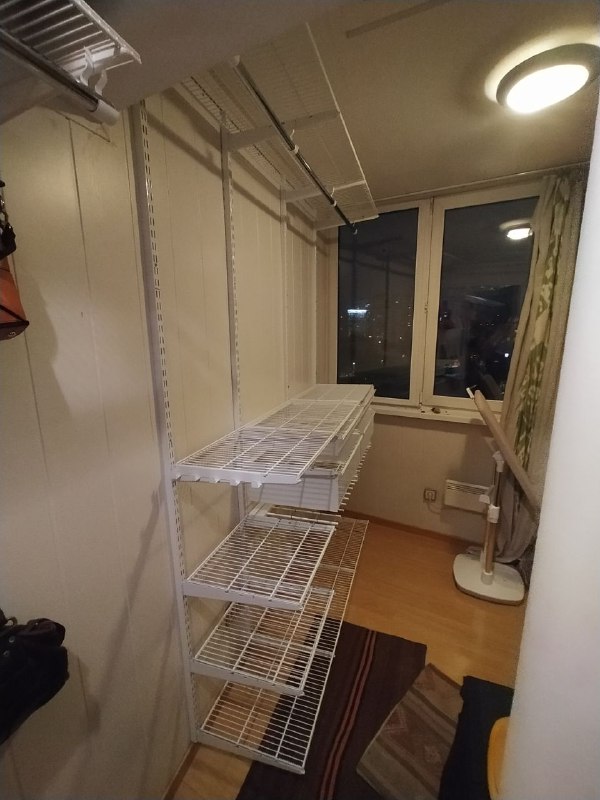 Белая угловая гардеробная с брючницей, фото 2