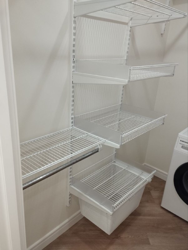 Белая угловая постирочная, ~1,6×1,5 м, фото 4