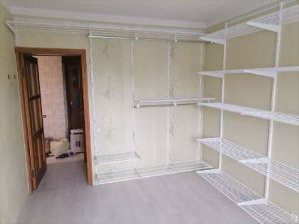 Белая П-образная гардеробная, ~3×2,5 м, фото 2