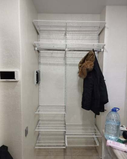 Белая система в прихожую, фото 1