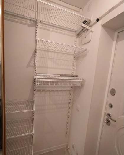 Белая система в прихожую, фото 1