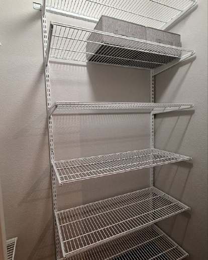 Белая угловая гардеробная, ~1,2×1 м, фото 2