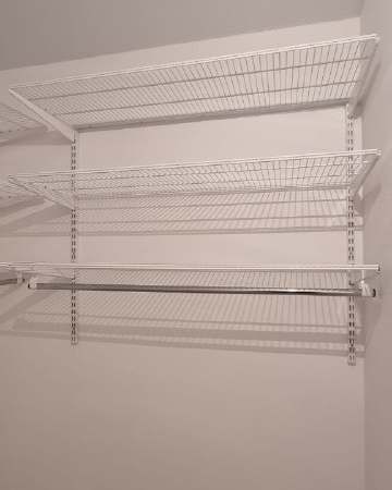 Белая угловая гардеробная, ~2,1×1,5 м, фото 2