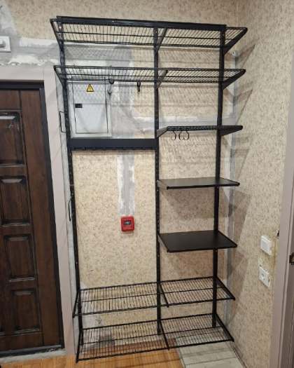 Чёрная система в прихожую, фото 1